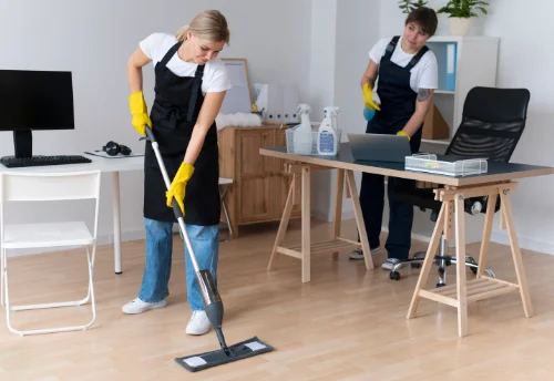 Nettoyage de bureau professionnel à Villeneuve-la-Rivière